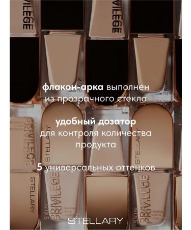 Stellary Cream Skin Privilege Satin finish tone 04 21 ml - Buy Online on GoSupps.com