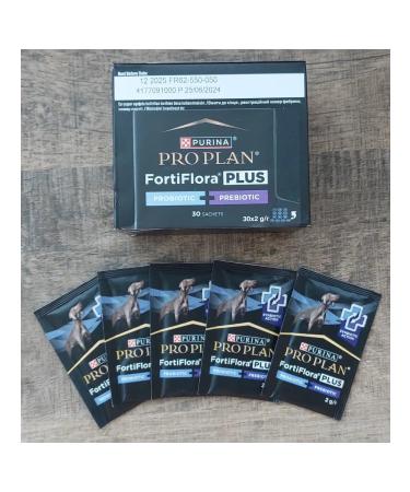 PRO PLAN Fortiflora Plus Fortiflora Plus 5 pcs. 2 grams each - Buy Online on GoSupps.com