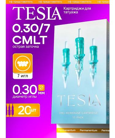 Permanentline Cartridges for Tesla 30 07 CMLT 20 pcs