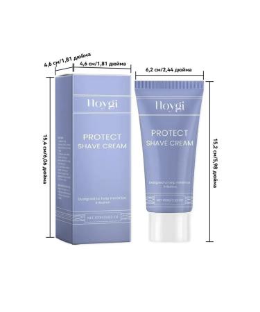 Hoygi Breeding male shaving cleaning cream soothes the skin 100 g - Buy Online on GoSupps.com