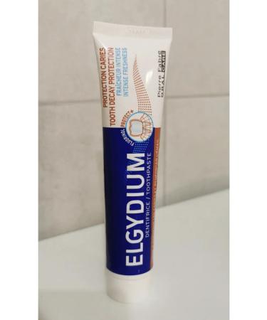 Elgydium Toothpaste gel from caries and strengthening enamel 75 ml - Buy Online on GoSupps.com