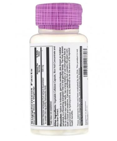 Solaray GAMBODISKA GARTSINIA for weight loss (GARCINIA CAMBOGIA) ... - Buy Online on GoSupps.com