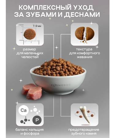 cosmodog Feed for mini dogs dry hypoallergenic with lamb 4 kg - Buy Online on GoSupps.com