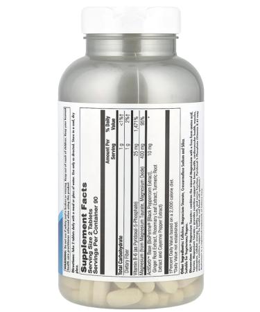 KAL Magnesium Taurat (Magnesium Tauraate) 400 mg 180 tablets - Buy Online on GoSupps.com