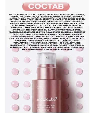 Medicube PDRN Shot Pore Ampoule 7500 Microneedle Facial Serum 30ml - Buy Online on GoSupps.com