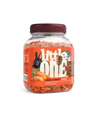LITTLE ONE Dried carrots delicacy for all types of rodents 200g
