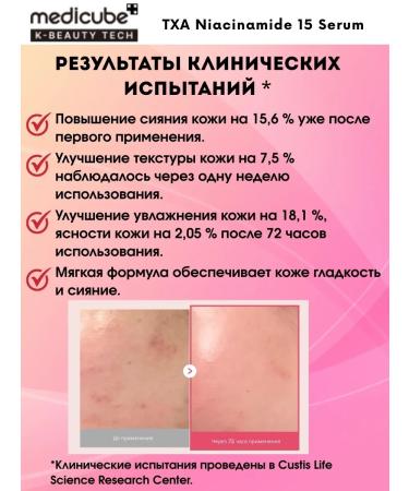 Medicube Facial forms for the face from stains and dull tone of the skin - Buy Online on GoSupps.com