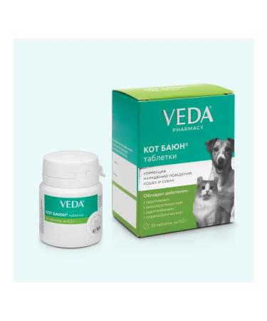 VEDA Cat Bayun sedative correction of dog behavior 50 tons - Buy Online on GoSupps.com