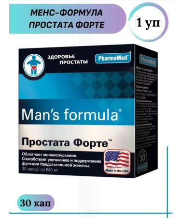 MAN S FORMULA Men-s formula prostate Forte 30 caps