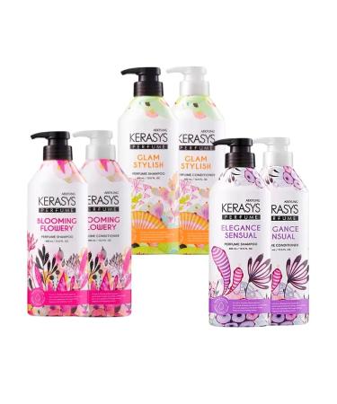 KeraSys Hair shampoo Perfume Lovely & Romantic 600 ml - Buy Online on GoSupps.com