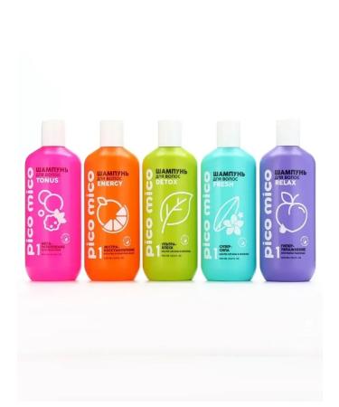 Pico Mico Shampoo Argan and jojoba for shine hair 400 ml - Buy Online on GoSupps.com