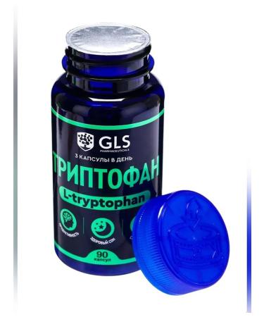 GLS pharmaceuticals Triptofan for calm and mood 90 capsules