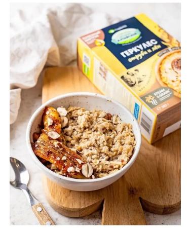 OatmeaflakeCorp Hercules oatmeal with bran and linen - Buy Online on GoSupps.com