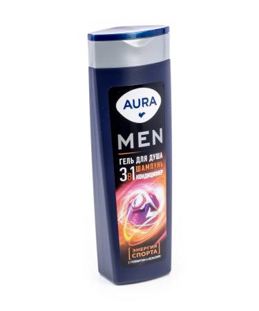 Aura Shower gel 3B1 with grapefruit extracts 380ml 6 pcs - Buy Online on GoSupps.com