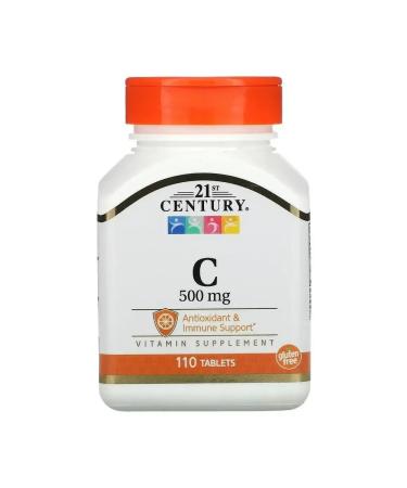21st Century Vitamin C 500 mg Vitamin C 110 tablets