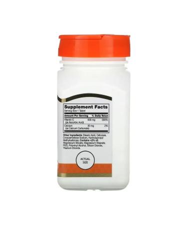 21st Century Vitamin C 500 mg Vitamin C 110 tablets - Buy Online on GoSupps.com