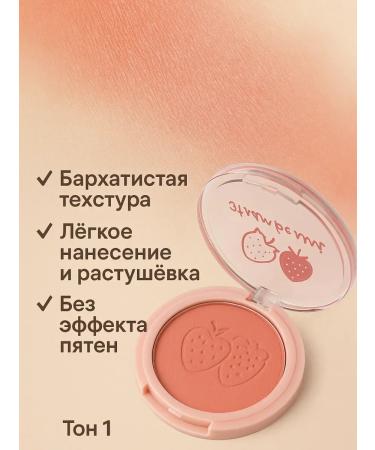 TATIA2 Face blush dry pink tone 1 - Buy Online on GoSupps.com
