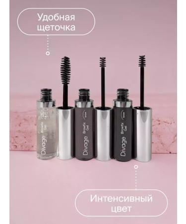 DIVAGE Eyebrow gel fixing Browfix Gel transparent - Buy Online on GoSupps.com