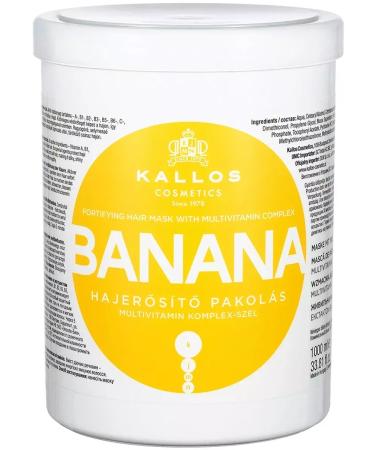CosmetimaskLabs Hair mask Callos Banan strengthening 1000ml