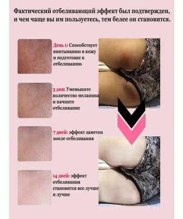 Cream for bleaching intimate parts of the body - Buy Online on GoSupps.com