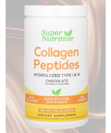 Super Nutrition Collagen peptides with chocolate taste 295 g