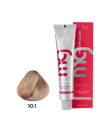 TNL PROFESSIONAL Hair color cream (10.1 platinum blond ash) 60ml