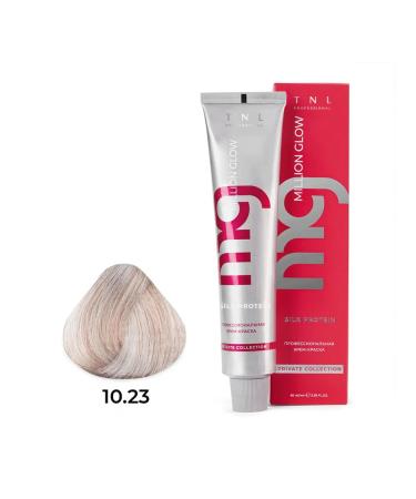 TNL PROFESSIONAL Hair dye 10.23 Platin blond mother -of -pearl. Blind
