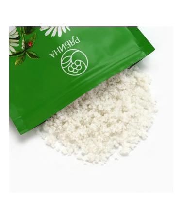 MARKET NIGHT Nourishing salt scrub with chamomile and nettle