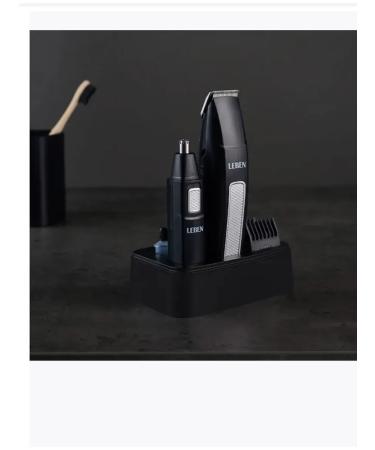 PHILIPS Set with a trimmer for a mustard and nose of Leben