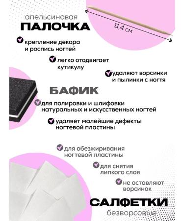 ManicursetEdge Set of disposable consumables for manicure and pedicure - Buy Online on GoSupps.com