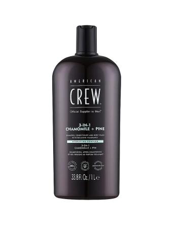 American Crew Chamomile + Pine shampoo 3 in 1 hair 1000 ml - Buy Online on GoSupps.com