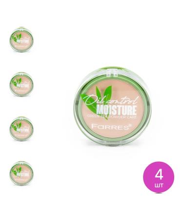 Farres cosmetics Facial powder matting tone 04 14g 4 pcs