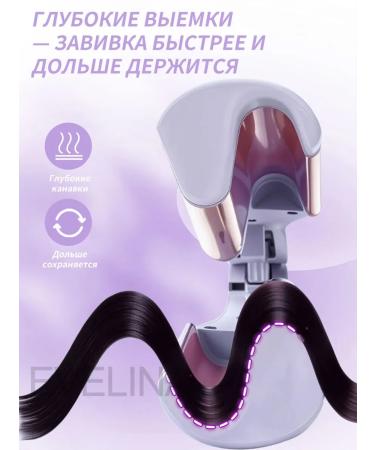 EVELINA Wave curling iron for hair - Buy Online on GoSupps.com