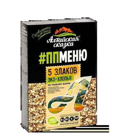 ALTAI FAIRY TALE Eco-chlobe 5 cereals PP menu 350 g - Buy Online on GoSupps.com