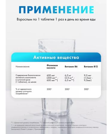 Pharmgroup Folic acid with vitamins B6 and B12 for women - Buy Online on GoSupps.com