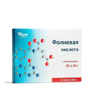 Pharmgroup Folic acid with vitamins B6 and B12 for women - Buy Online on GoSupps.com