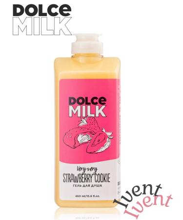 DOLCE MILK Shower gel strawberry cookies 460 ml