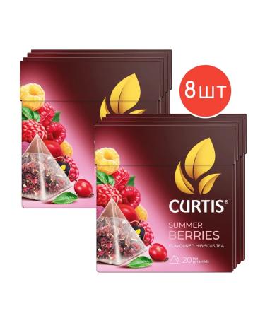 Curtis Herbal Summer Berries 20 Pyramids 34g 8pcs