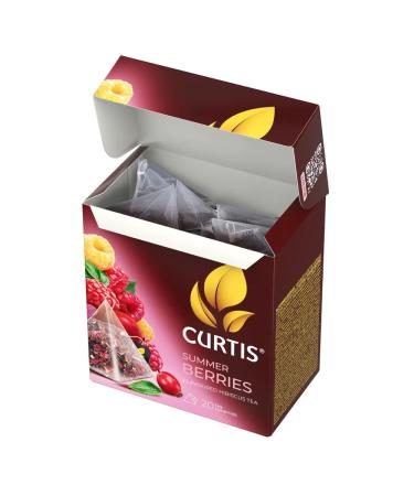 Curtis Herbal Summer Berries 20 Pyramids 34g 8pcs - Buy Online on GoSupps.com