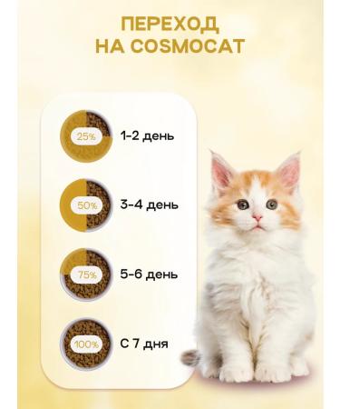 Cosmocat Kittens for kittens dry super premium with lamb 0.8 kg - Buy Online on GoSupps.com