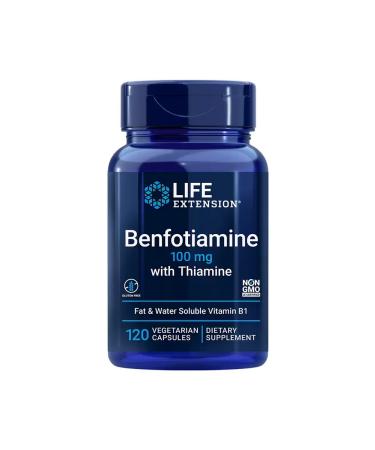 Benfotiamine with thiamine 100 mg 120 capsules