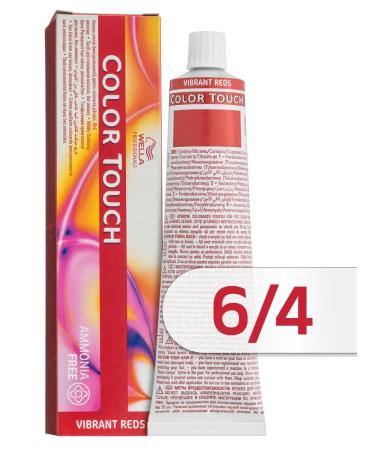 WELLA PROFESSIONALS Tinting hair dye Color Touch 6 4
