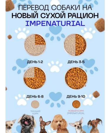 IMPENATURAL Imperial dry food for dogs mini - Buy Online on GoSupps.com