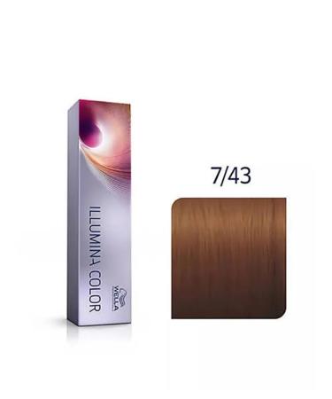 WELLA PROFESSIONALS Illumina Color 7 43 Persistent hair cream 60ml