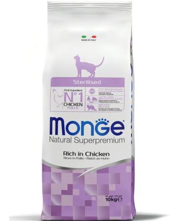 MONGE Cat Daily Line Sterilized cat food 10 kg - Buy Online on GoSupps.com