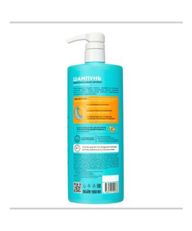 Siberian blepika Shampoo for all types of hair deep cleansing 1000 ml - Buy Online on GoSupps.com