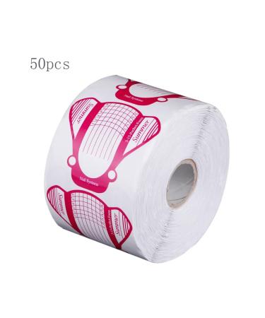 50 pcs of nail stickers French red design - Buy Online on GoSupps.com