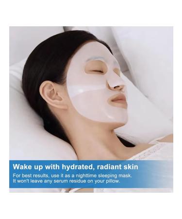 Facial mask with 4pcs collagen against wrinkles Night for the house