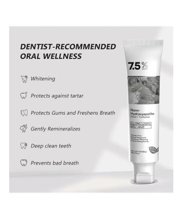 3 pcs toothpaste hydroxyapatitis refreshing for deep about - Buy Online on GoSupps.com