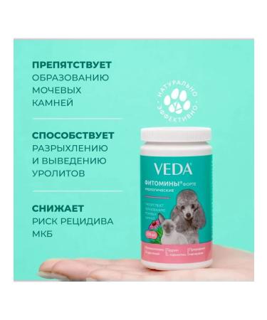 VEDA Phytovitamins Forte for cats and dogs Urological 200 - Buy Online on GoSupps.com